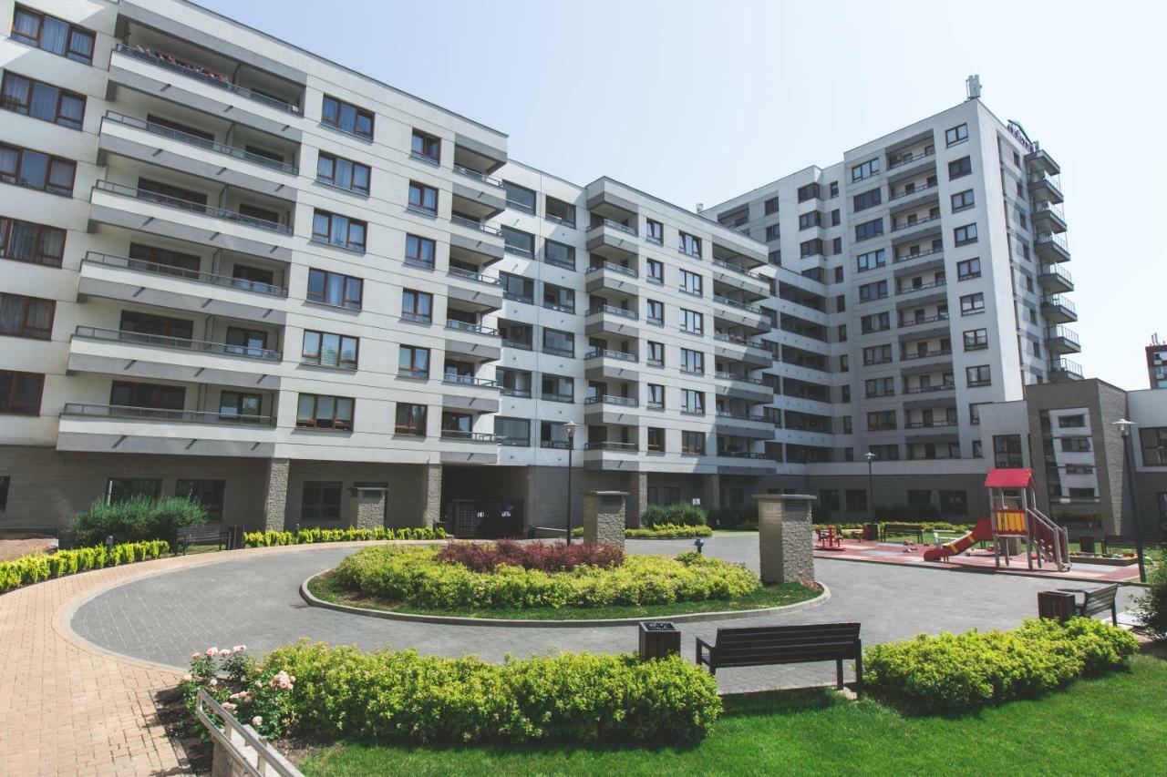 Pcd Aparthotel Ochota Varsó Kültér fotó